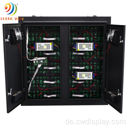 P8 Outdoor wasserdichte Eisenschrank Werbe -LED -Display im Freien